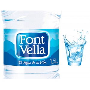 Agua mineral natural font...